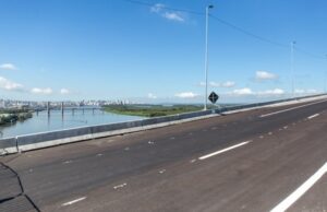 Leite e Bolsonaro inauguram a nova ponte do Guaíba