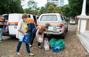 Prefeitura recebe doações da Defesa Civil estadual