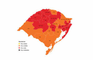 Região de Santa Cruz continua em bandeira vermelha