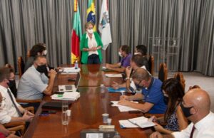 Prefeita propõe mecanismo para monitorar andamento das obras da Corsan