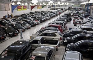 Venda de veículos automotores tem queda de 8,16% em janeiro