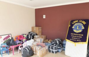 Lions Clube SP Elos: Santa Cruz recebe meia tonelada de alimentos direto de São Paulo