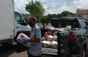 Pavilhão 3 do Parque da Oktoberfest segue recebendo doações