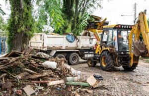 Força-tarefa recolhe mais de 70 cargas de caminhão com entulhos