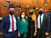 Vereadores acompanham posse da deputada Kelly Moraes como vice-presidente da Assembleia Gaúcha