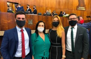 Vereadores acompanham posse da deputada Kelly Moraes como vice-presidente da Assembleia Gaúcha