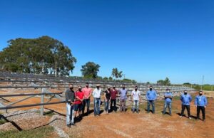 Sicredi Vale do Rio Pardo e Solled Energia realizam vistoria técnica na usina fotovoltaica da cooperativa
