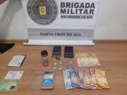 Homem é preso por tráfico de drogas em Santa Cruz do Sul