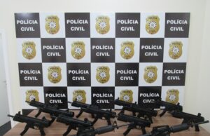 Polícia Civil do Vale do Rio Pardo recebe submetralhadoras e fuzis