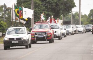 Pedidos por saúde marcam carreata de São Jorge em Santa Cruz do Sul