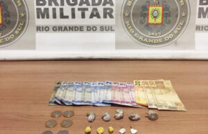 Brigada Militar realiza prisões por tráfico de drogas