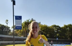 Jaque Weber crava melhor marca da temporada