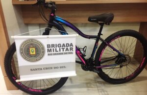 Homem de 18 anos é preso por furto de bicicleta em Santa Cruz do Sul