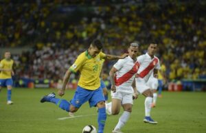 Brasil enfrenta seleção peruana no Nilton Santos