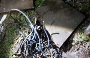 Guarda Municipal prende em flagrante suspeito de roubo de fiação elétrica