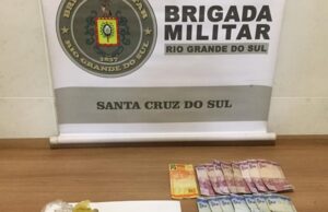 BM de Santa Cruz prende homem por tráfico de drogas