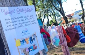 Campanha da Liga Feminina vai disponibilizar roupas às famílias em situação de vulnerabilidade