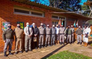 Comandante Regional do Vale do Rio Pardo realiza visita ao 35º Batalhão de Policia Militar