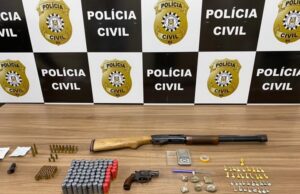 Draco apreende armas, drogas e munições em Santa Cruz do Sul