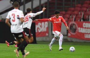 Inter escapa de ser goleado pelo São Paulo e continua sem vencer no Beira-Rio