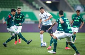 Fora de casa, Grêmio é derrotado pelo Palmeiras, na 10ª rodada do Brasileirão