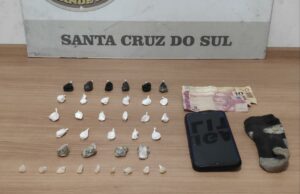 BM de Santa Cruz prende por tráfico de drogas