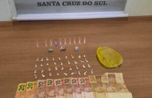 BM de Santa Cruz prende casal por tráfico de drogas