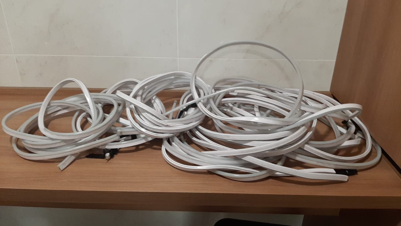 BM de Santa Cruz prende duas vezes dupla por furto de fios