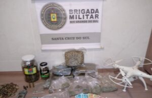 BM de Santa Cruz prende homem por tráfico de drogas