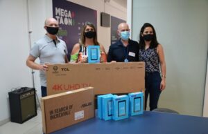 Escolas da rede municipal recebem eletrônicos doados pela empresa GAM