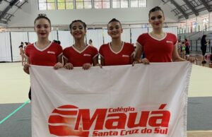 Alunas do Colégio Mauá surpreendem na Taça RS de Ginástica Rítmica