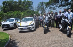 Regional da Brigada Militar recebe mais quatro veículos novos