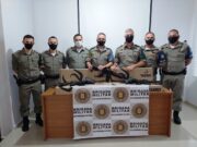 Comando Regional do Vale do Rio Pardo recebe novos fuzis e pistolas