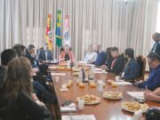 Helena Hermany faz balanço em café com a imprensa
