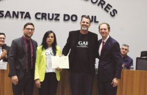 Pastor Jair Hein é Cidadão Santa-cruzense