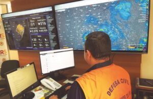 Alerta para os efeitos da tempestade