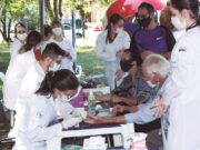 Feira de saúde para comemorar o aniversário do HSC