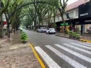 Calçadão da Floriano: nova paisagem prestes a ser inaugurada