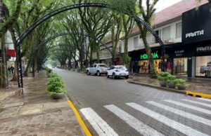 Calçadão da Floriano: nova paisagem prestes a ser inaugurada