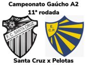 Gaúcho A2: Santa Cruz bate o Pelotas em casa por 2 a 1
