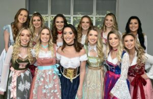 Conhecidas as candidatas que concorrem aos títulos de Rainha e Princesas da 37ª Oktoberfest