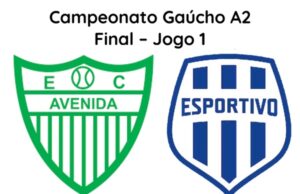 Gaúcho A2: Avenida e Esportivo empatam no primeiro duelo final