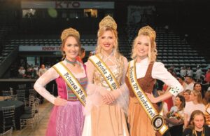 37ª Oktoberfest e Feirasul: novo trio de soberanas já está em ação
