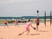Sábado no Lago finaliza ações e inaugura as quadras de areia