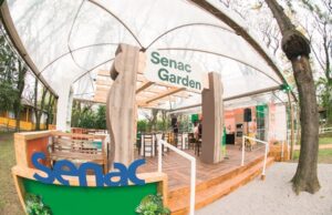 Gastronomia típica variada no Senac Garden