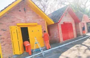 Mão de obra prisional ajuda na revitalização da Vila Típica