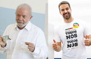 Lula na presidência e Eduardo Leite no governo do RS