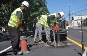Qualidade do asfalto em Santa Cruz passa por avaliação do TCE-RS