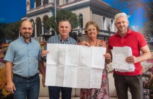 Prefeita Helena recebe projeto de restauração da Bierhaus