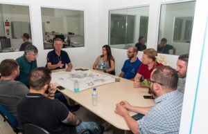 Prefeitura e construtora avaliam andamento dos trabalhos na Imigrante